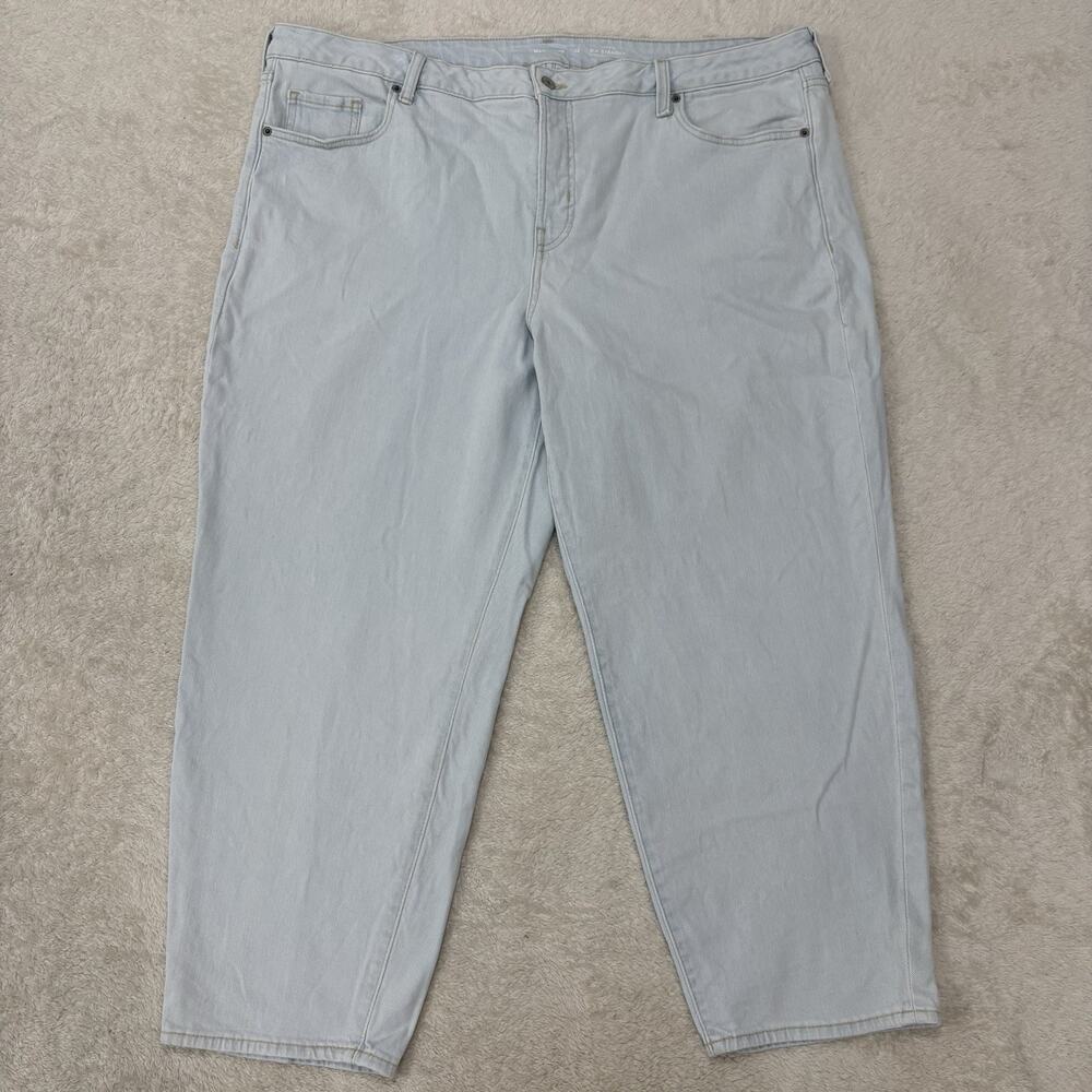 Old Navy Light Wash High Rise Straight Jeans Size 22 Plus Size Y2K Casual Denim
